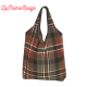 Sac femme en motif tartan 