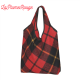 Sac femme en motif tartan 