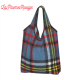 Sac femme en motif tartan 